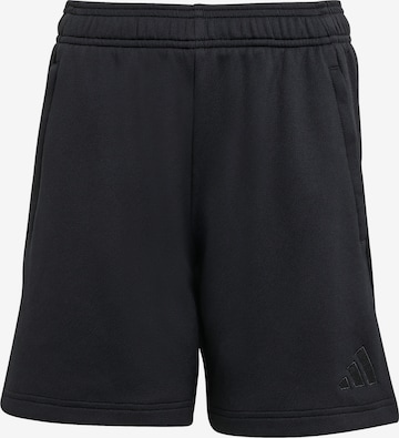 ADIDAS PERFORMANCE Regular Urheiluhousut värissä musta: etupuoli