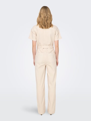 ONLY Jumpsuit 'ANGIE' in Beige