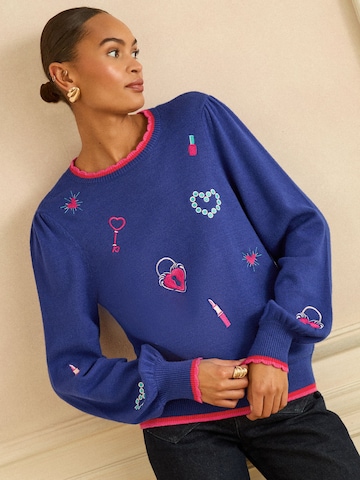 Pullover di love & roses in blu