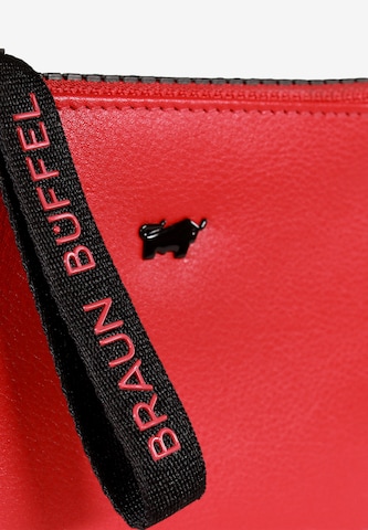 Portamonete 'Capri Mini' di Braun Büffel in rosso
