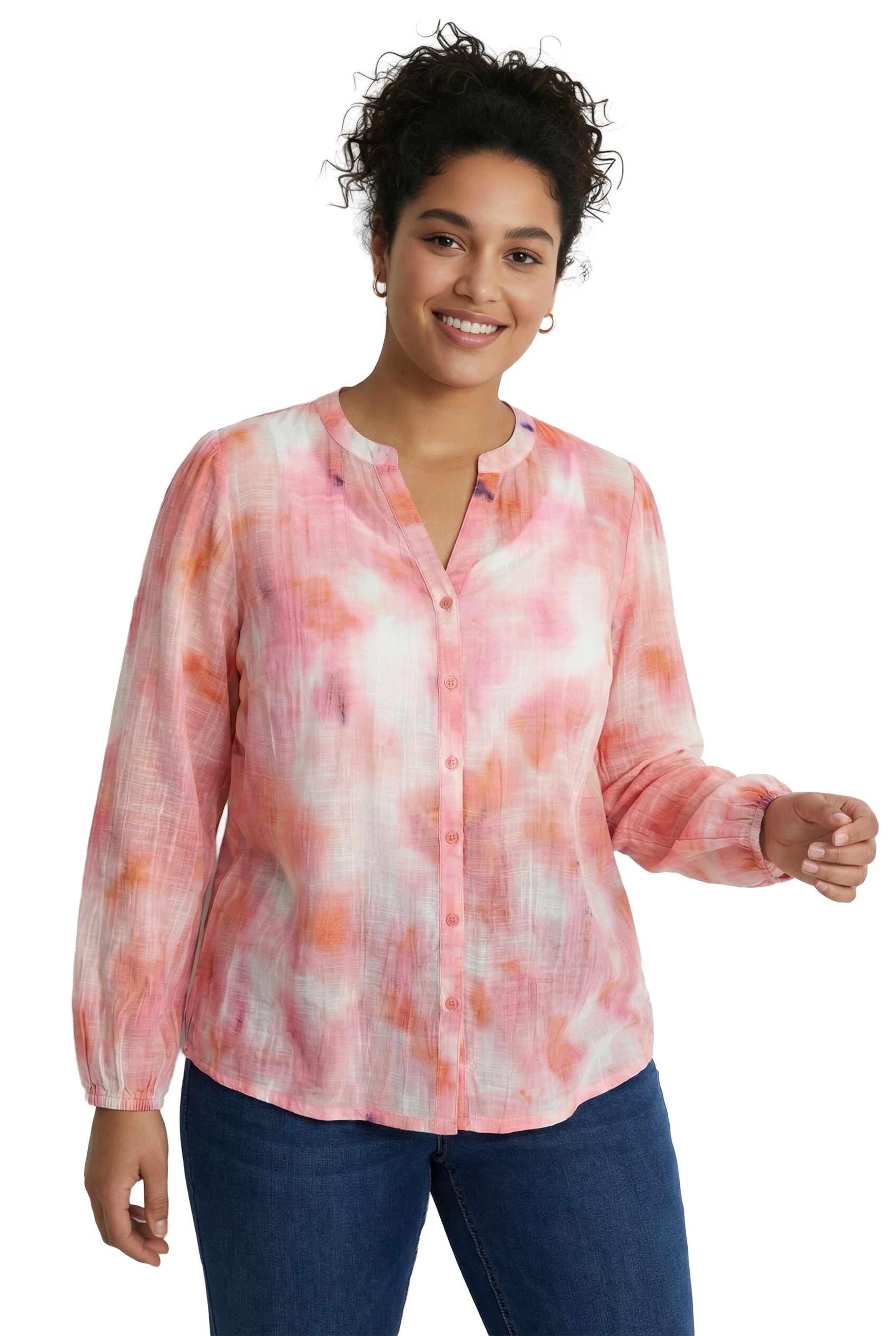 Ulla Popken Blouse in Pink