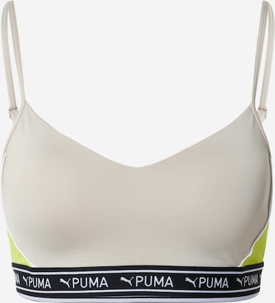 PUMA Športová podprsenka - nebielená / jablková / čierna / biela, Produkt