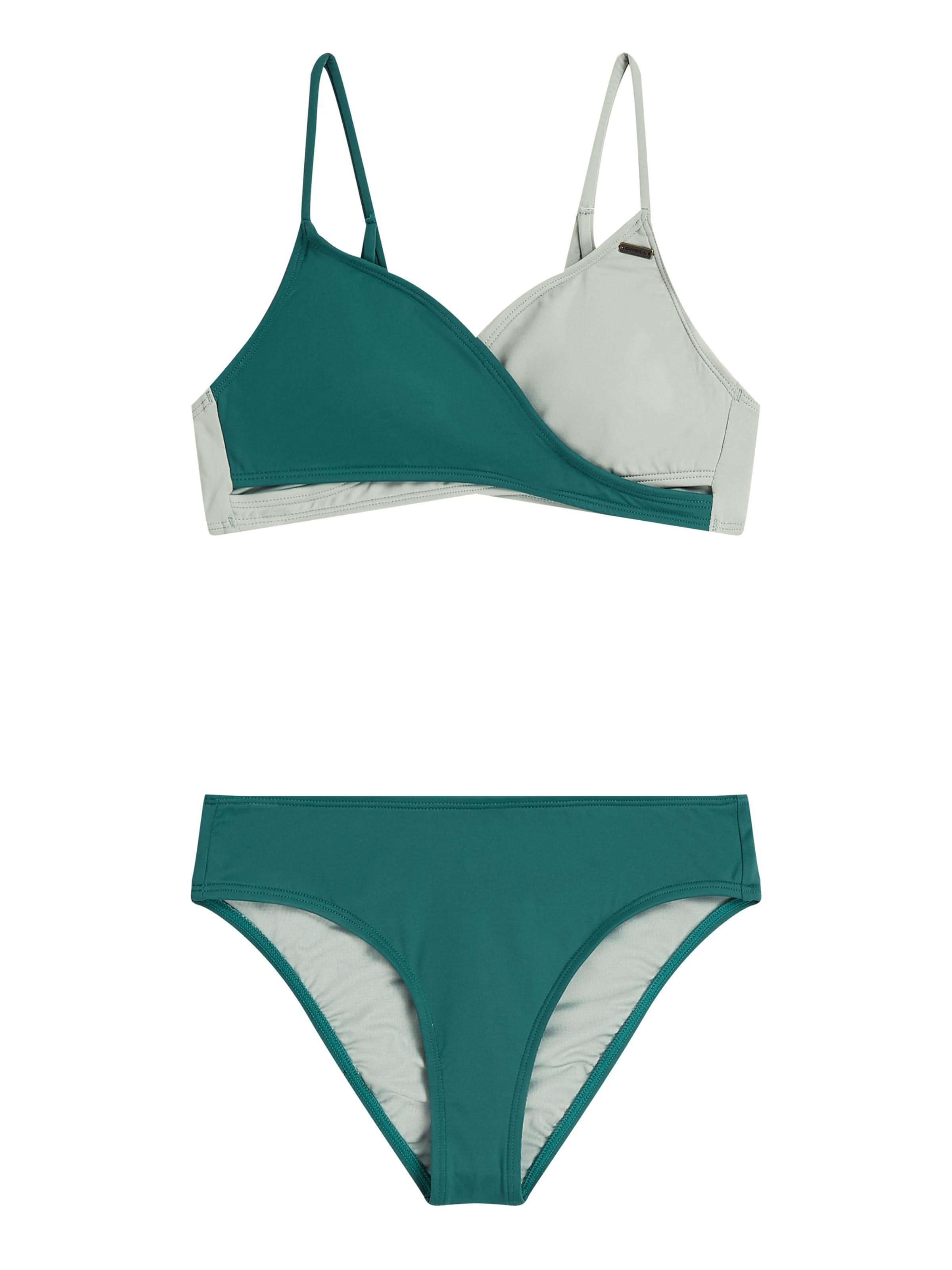 O'NEILL Triangel Bikini in Groen: voorkant