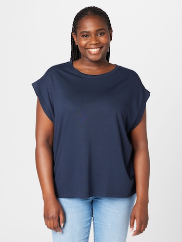 Camicia da donna 'Everly' di Vero Moda Curve in blu: frontale