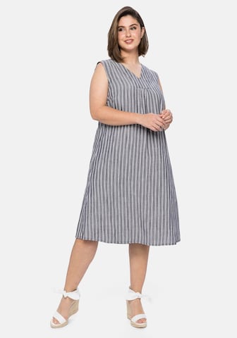 SHEEGO Summer Dress in Blue: front