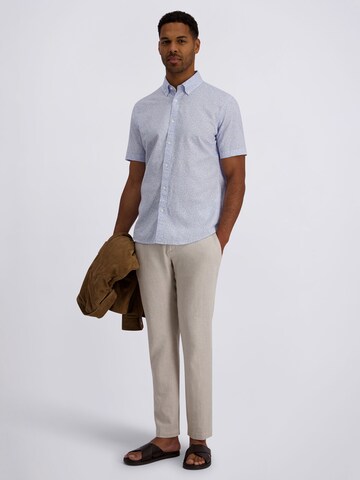 PIERRE CARDIN Regular fit Overhemd in Blauw