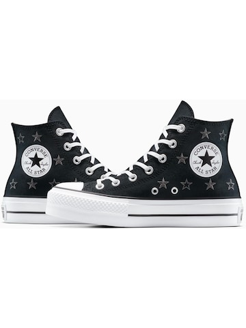 Sneaker alta 'Chuck Taylor All Star Lift' di CONVERSE in nero
