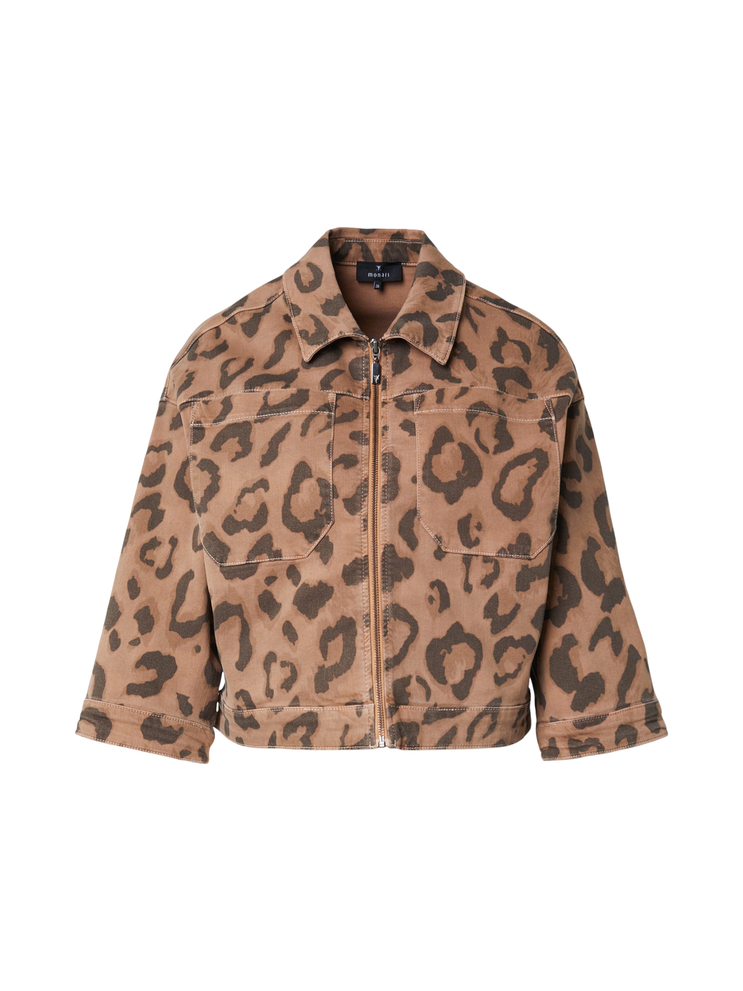 monari Between-season jacket in Brown: front