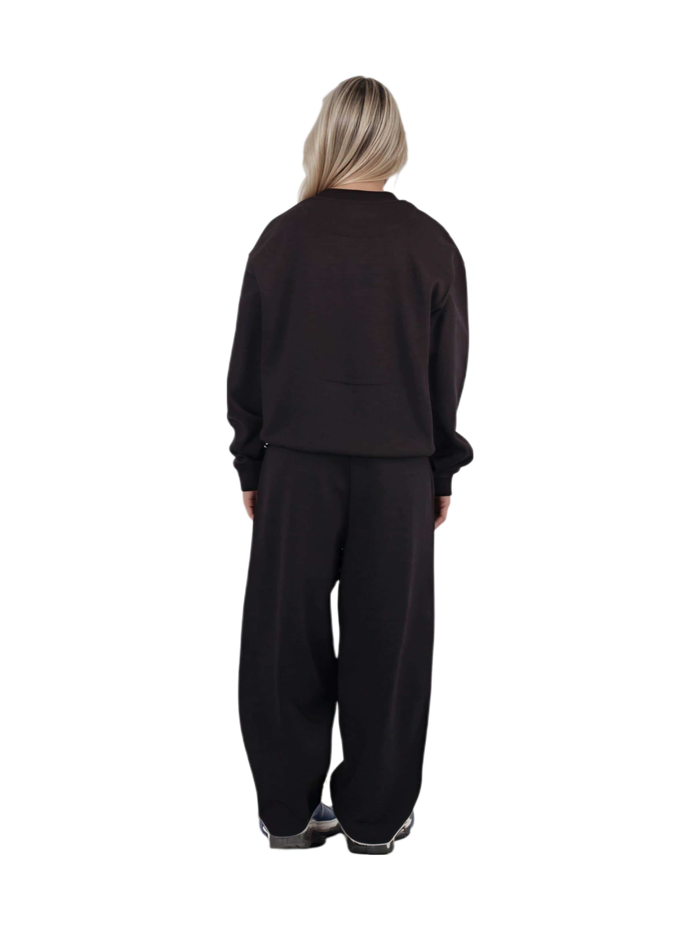 HEFTYKA Wide leg Workout Pants in Black