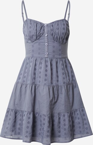 HOLLISTER Summer dress in Blue: front