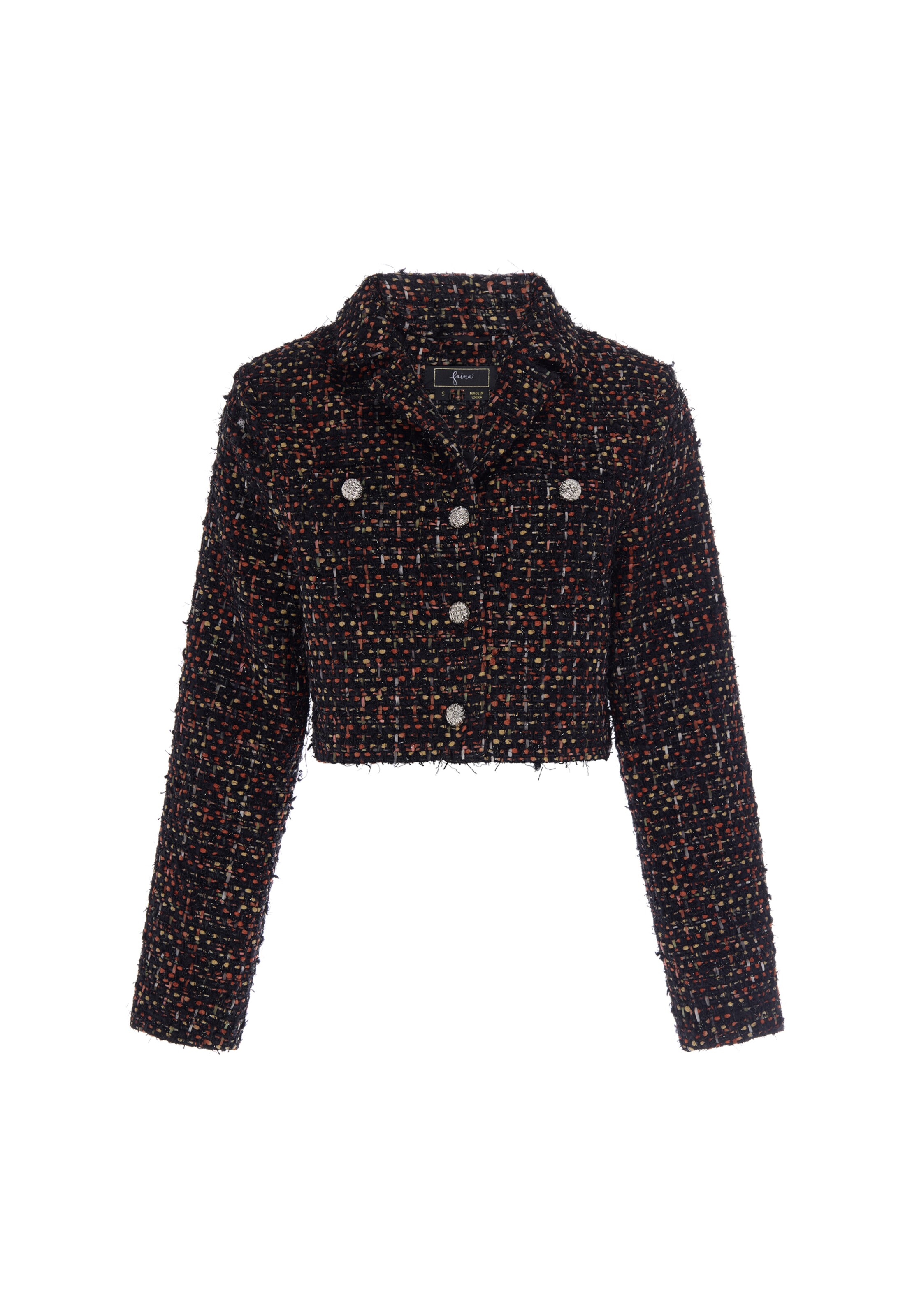 Blazer faina en noir : devant