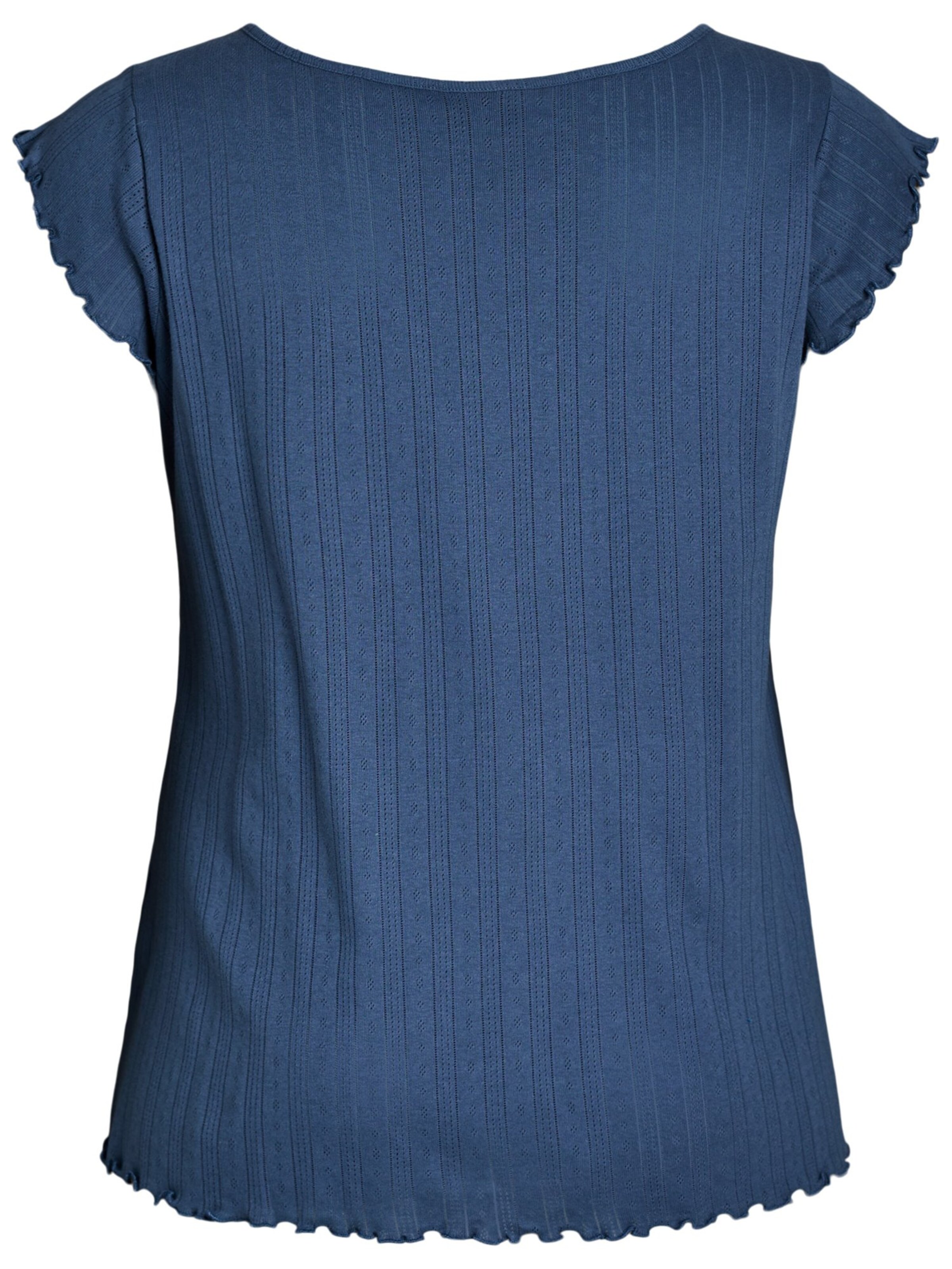 Zizzi Μπλουζάκι ύπνου 'Mpointy' σε μπλε