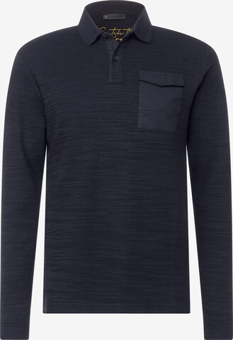 Street One MEN Shirt in Blue: front