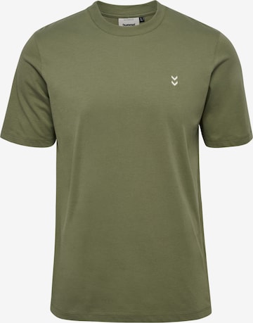 Hummel Performance Shirt 'Pulse' in Green: front