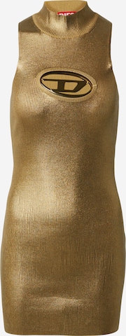 DIESEL Dress 'M-ARCEY' in Gold: front