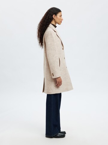 SELECTED Between-seasons coat 'SLFSASJA' in Beige