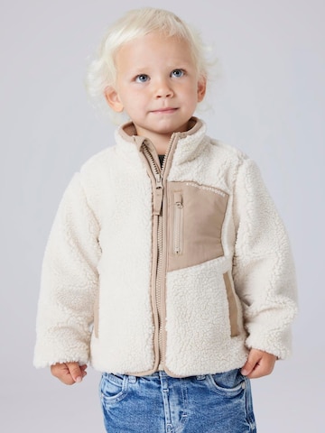 NAME IT Fleecejacke 'Mattia' in Beige