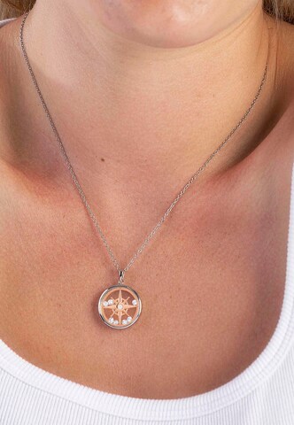 Astra Ketting 'COMPASS' in Zilver