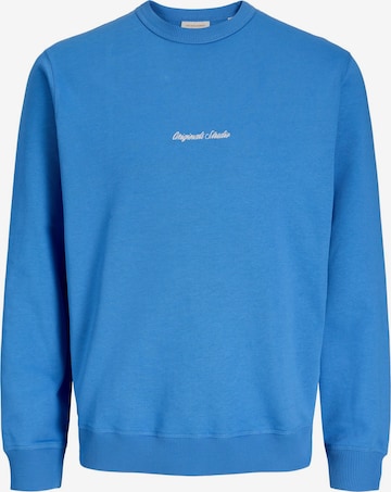 JACK & JONES Sweatshirt 'JORNorrebro' in Blauw: voorkant