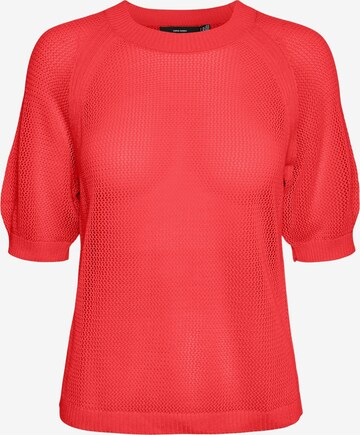 VERO MODA Sweater 'NEW LEXSUN' in Red: front
