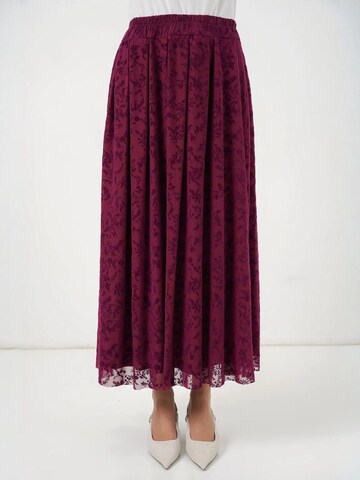 Bigdart Skirt in Purple