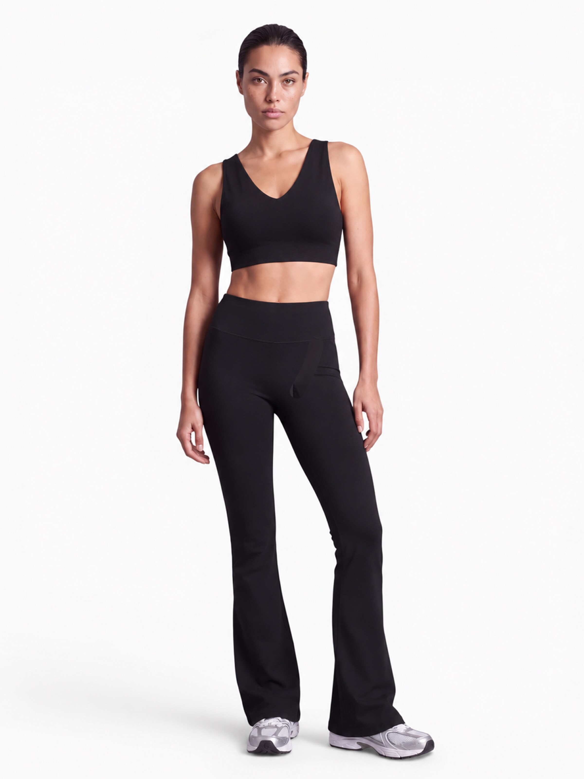 V!BE STUD!OS Skinny Leggingsit värissä musta: etupuoli