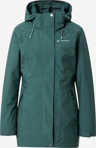 VAUDE Outdoor Jacket 'Idris' in Green: front