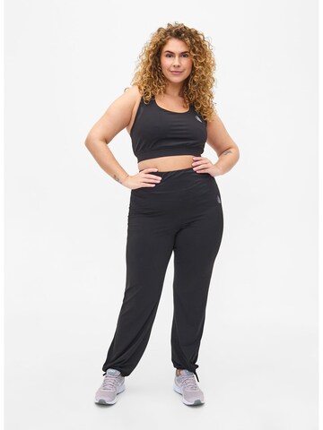 Bustieră Sutien sport de la Active by Zizzi pe negru