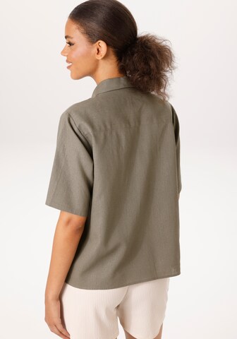 Aniston CASUAL Bluse in Grau