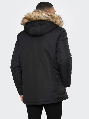 Threadbare Between-season jacket in Black