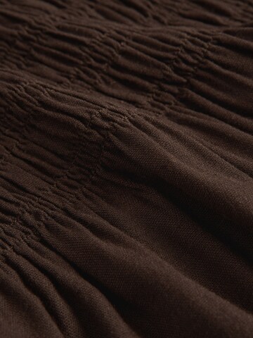 The Set Топ в кафяво