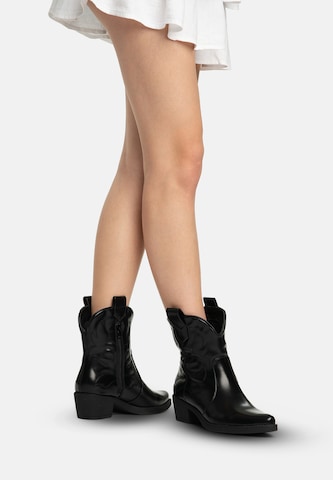 Bottes de cowboy Salinyang en noir