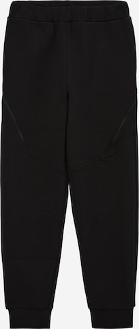 s.Oliver Tapered Trousers in Black: front