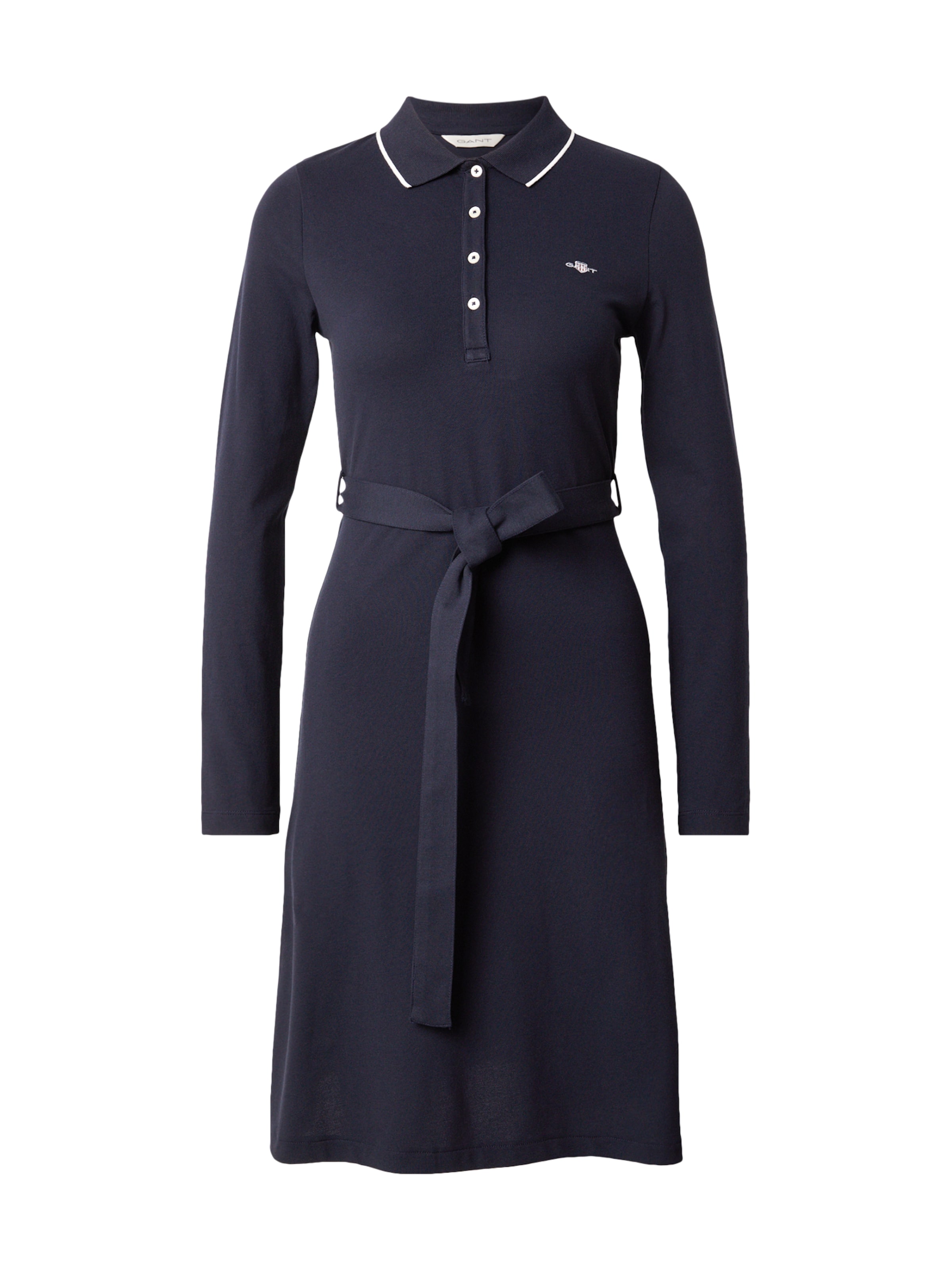 Rochie de la GANT pe albastru: față