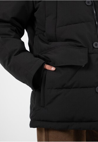Giacca invernale 'The Swiss Yuppie' di Prohibited in nero