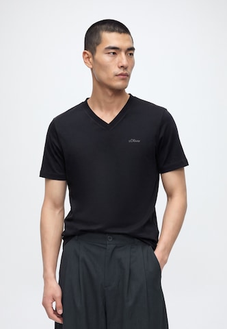 s.Oliver Shirt in Black: front