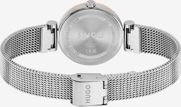 HUGO Analog watch in Silver