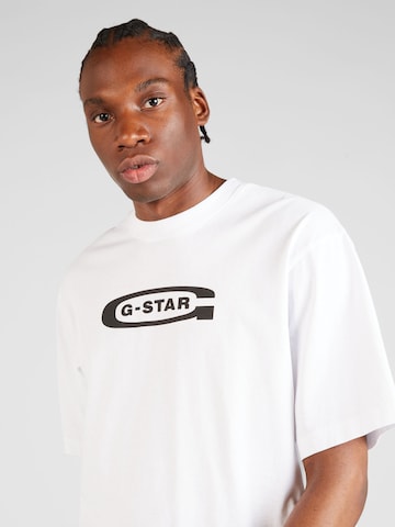 Tricou de la G-Star RAW pe alb