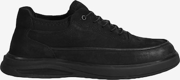 Desa Slip On 'Trainer' in Schwarz: Vorderseite