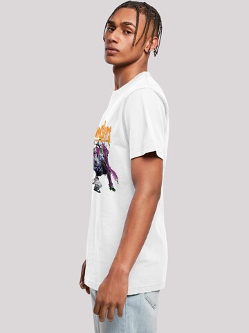 T-Shirt 'DC Comics Batman Troublemakers' F4NT4STIC en blanc