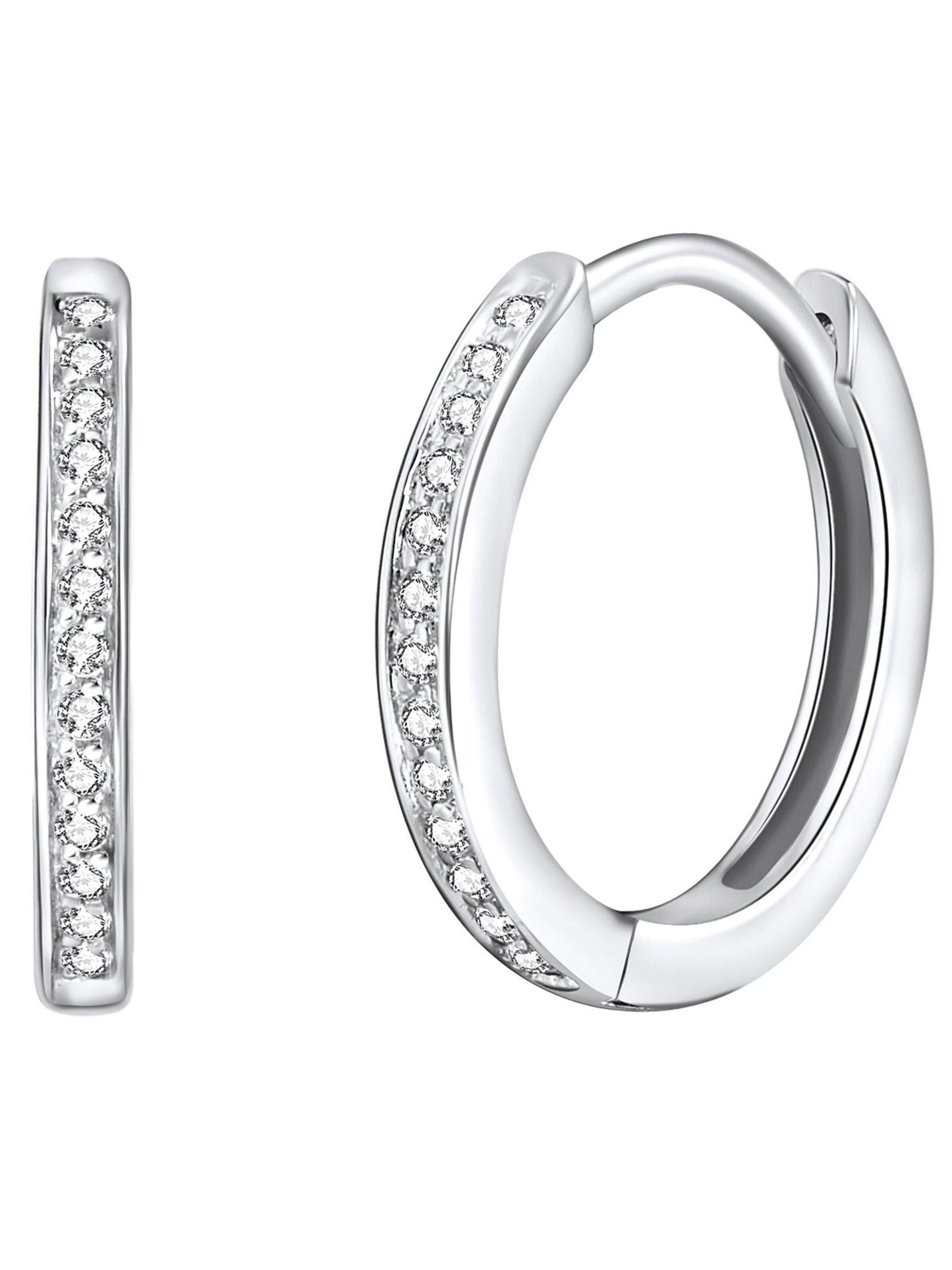 Rafaela Donata Earrings in Silver: front