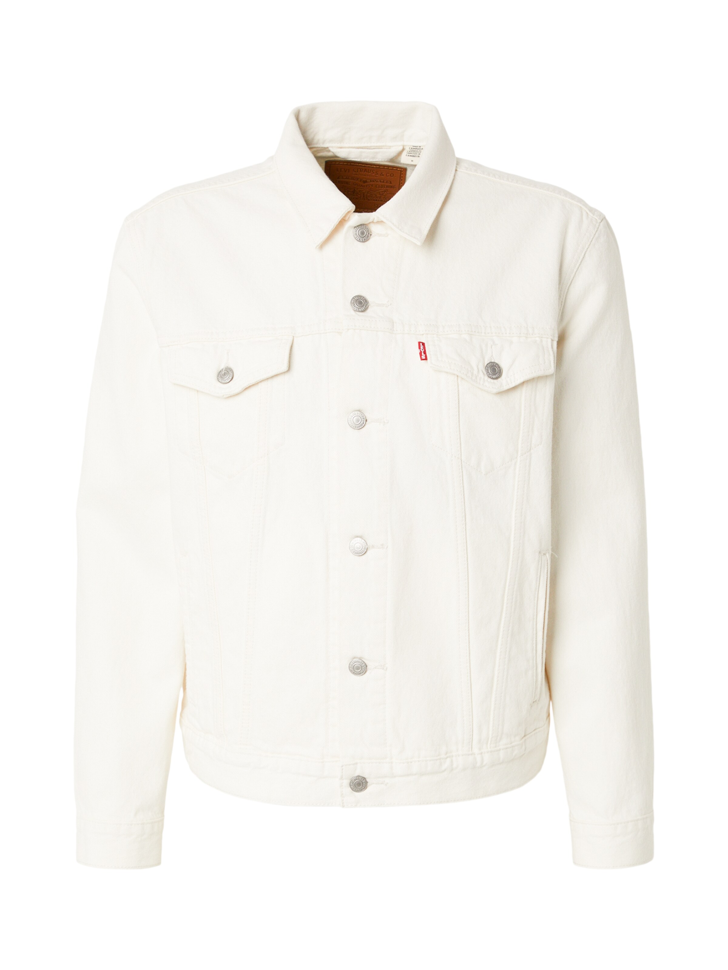 bēšs LEVI'S ® Starpsezonu jaka 'The Trucker': no priekšpuses