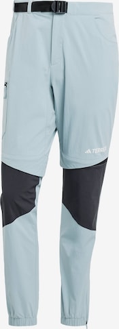 Pantaloni per outdoor 'Utilitas' di ADIDAS TERREX in blu: frontale