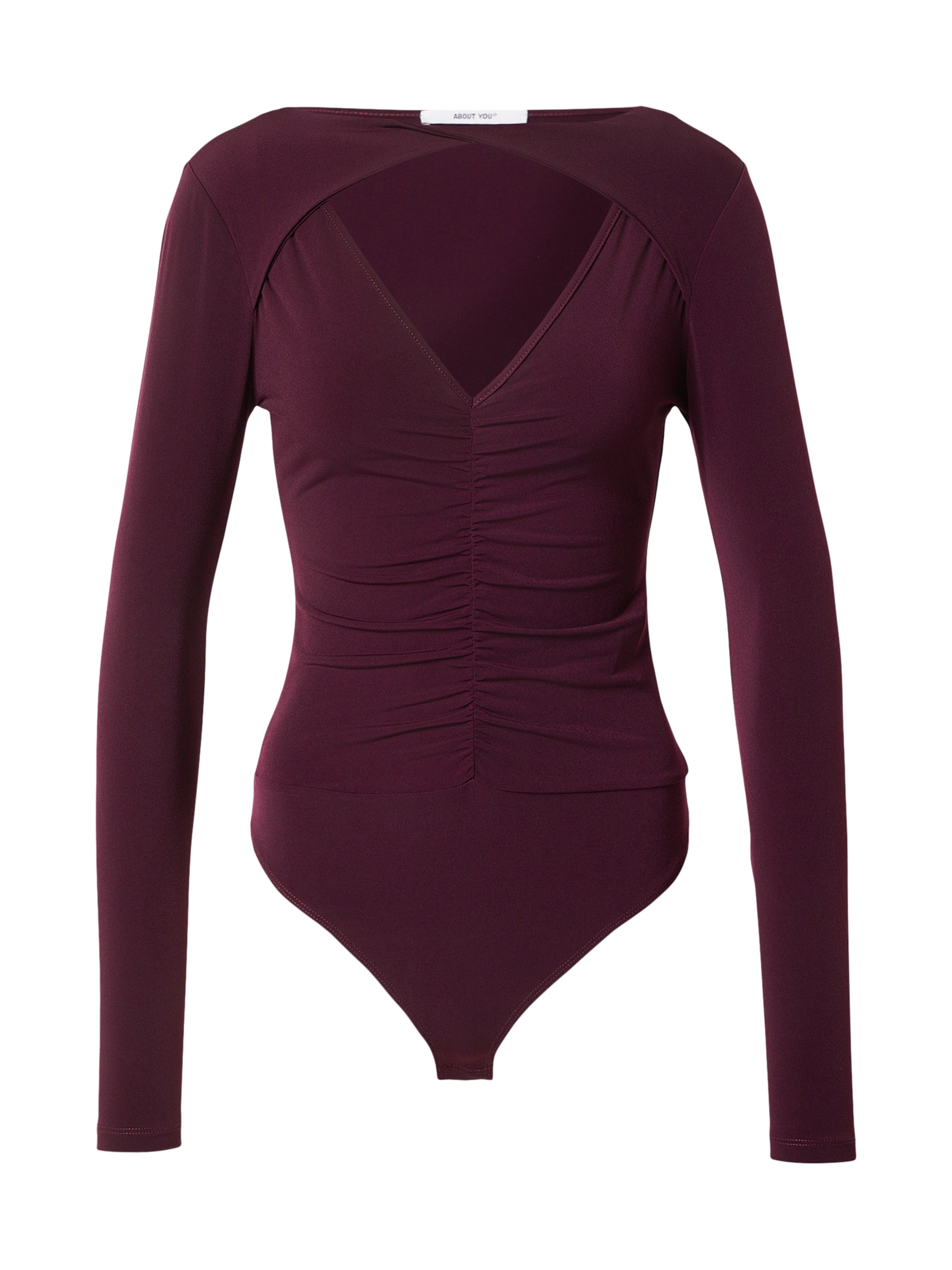 ABOUT YOU Shirt Bodysuit 'Lilia' in Red: front