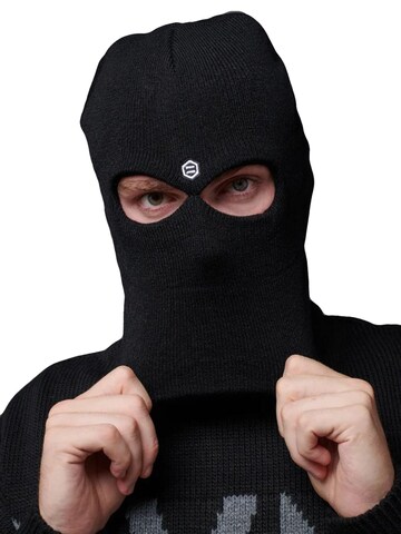 DOLLY NOIRE Czapka 'BEANIECLAVA BEANIE BLACK' w kolorze czarny