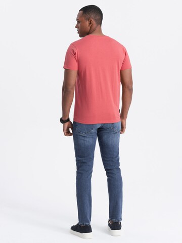 Ombre Shirt 'OM-TSBS-0146' in Orange