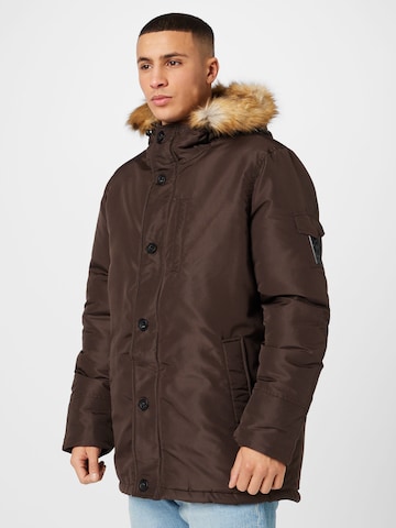 BURTON MENSWEAR LONDON Jacke in Braun: predná strana