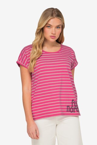 T-shirt LAURASØN en rose : devant