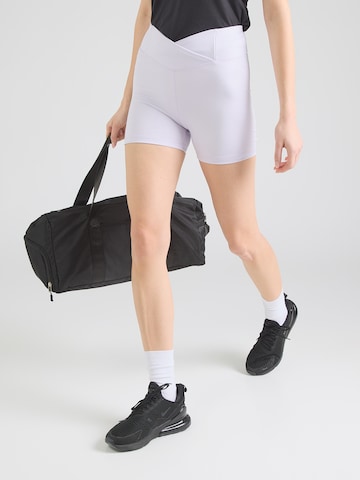 Reebok Skinny Παντελόνι φόρμας 'HAMPTON' σε λιλά: μπροστά