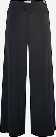 Wide leg Pantaloni 'PANTS FRIDA - Weite Strickhose mit Taschen' di YOU LOOK PERFECT in nero: frontale